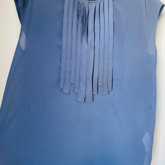 J. Crew TALL NAVY BLUE Cap Sleeve Top - Picture 9 of 9